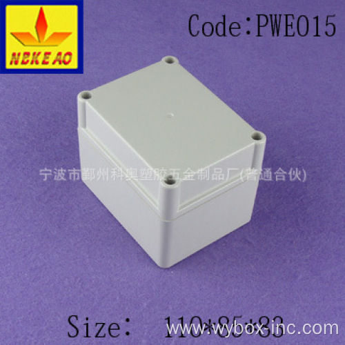 Waterproof electronics enclosure plastic box electronic enclosure electronic box enclosures IP65 PWE015 with size 110*85*83mm